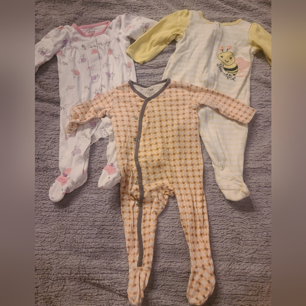 Baby Girl pajamas size 3-6 months